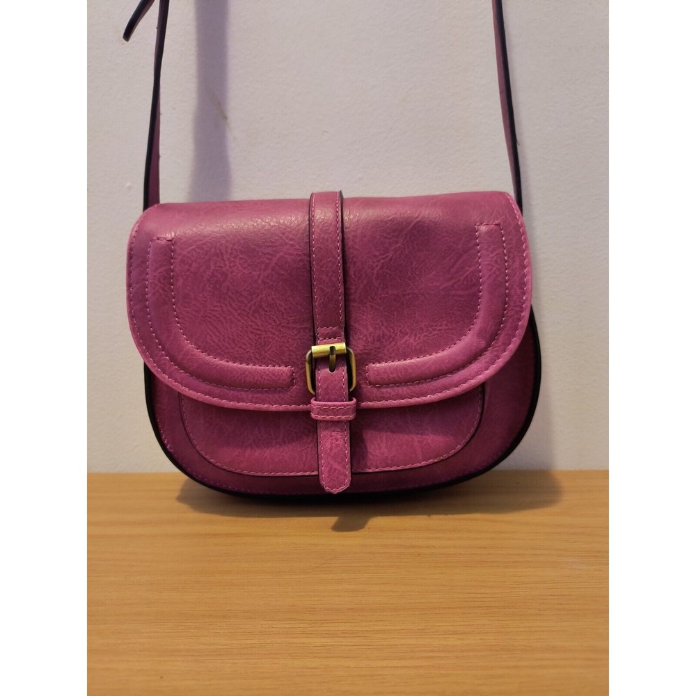 Afkomst Handbag Women's Small Fuchsia Purse Saddlebag 1962